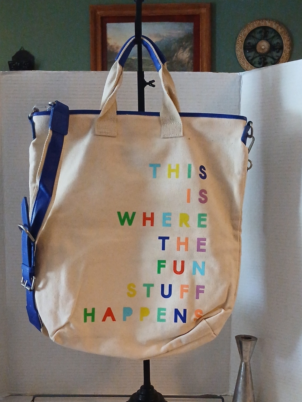 Excluslwely For Barnes & Noble Hand and crossbody Tote Bag